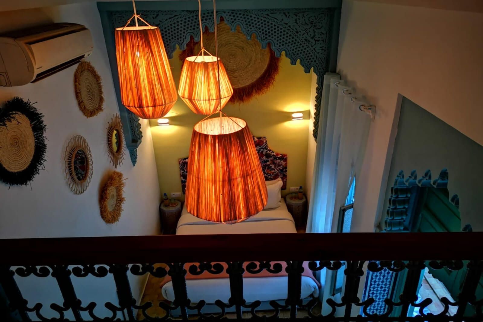 Riad-Villa-Blanche-Patio-Soiree